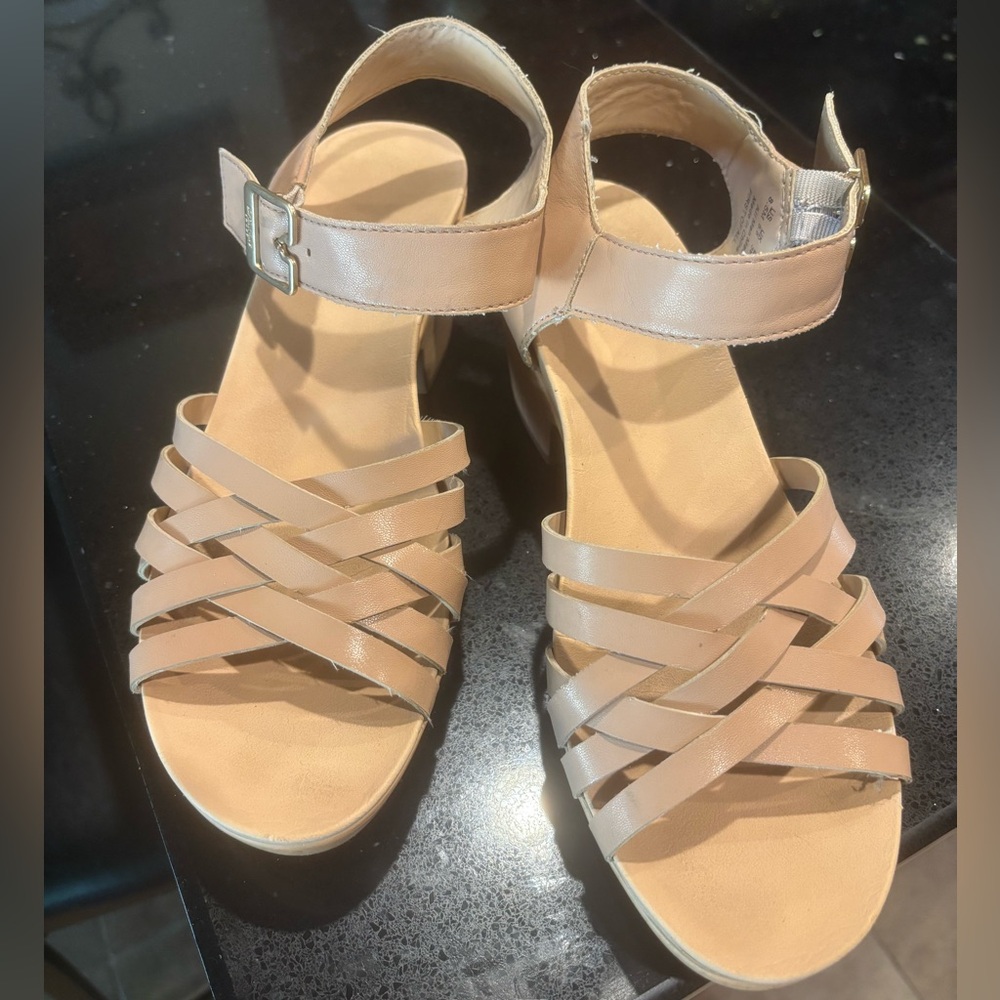 Dr.Scholl’s Tan Strappy Sandals